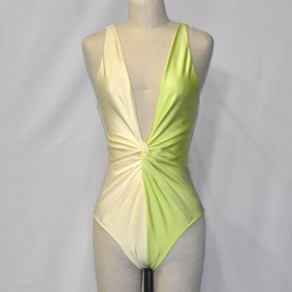 Juillet Olivia Tricot One-Piece Swimsuit, Size XL - Picture 1 of 4